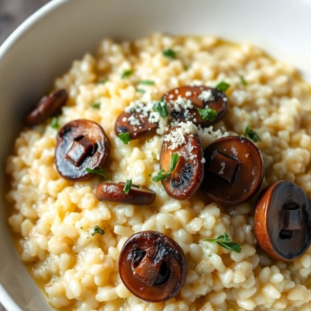 Mushroom Risotto