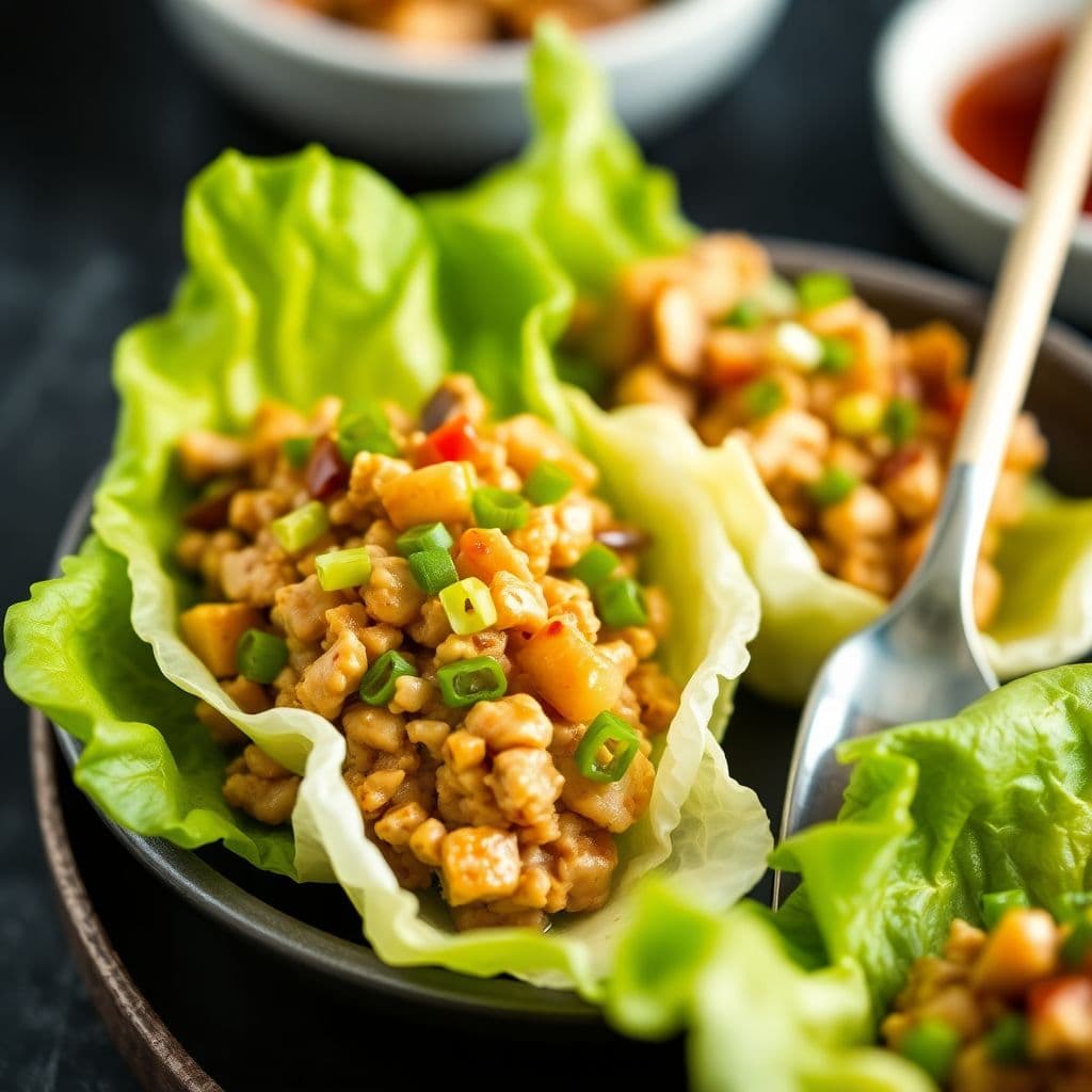 Chicken Lettuce Wraps