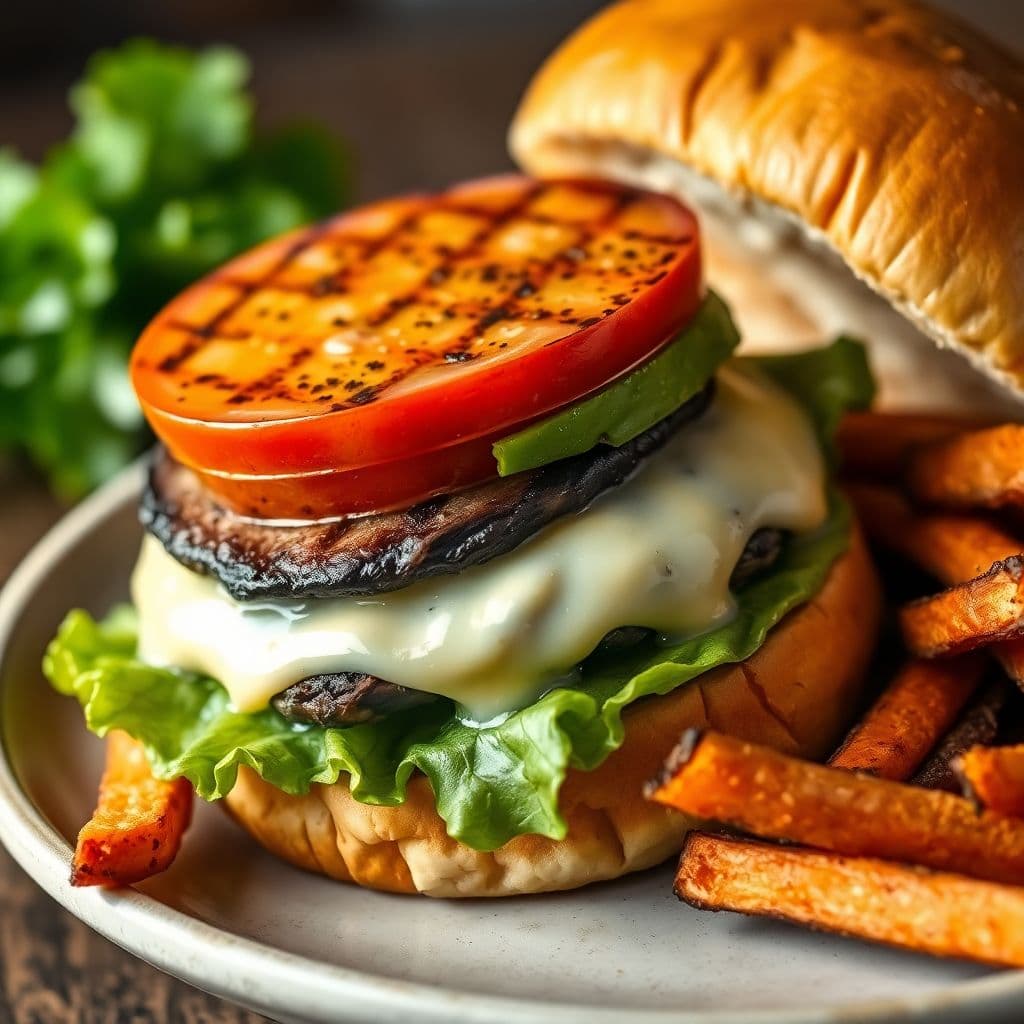 Grilled Portobello Burger