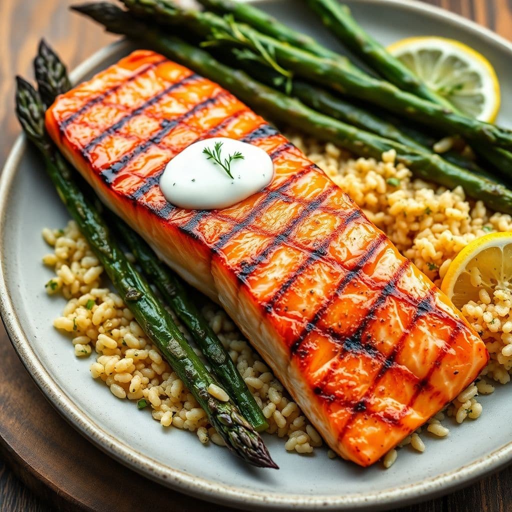 Grilled Salmon