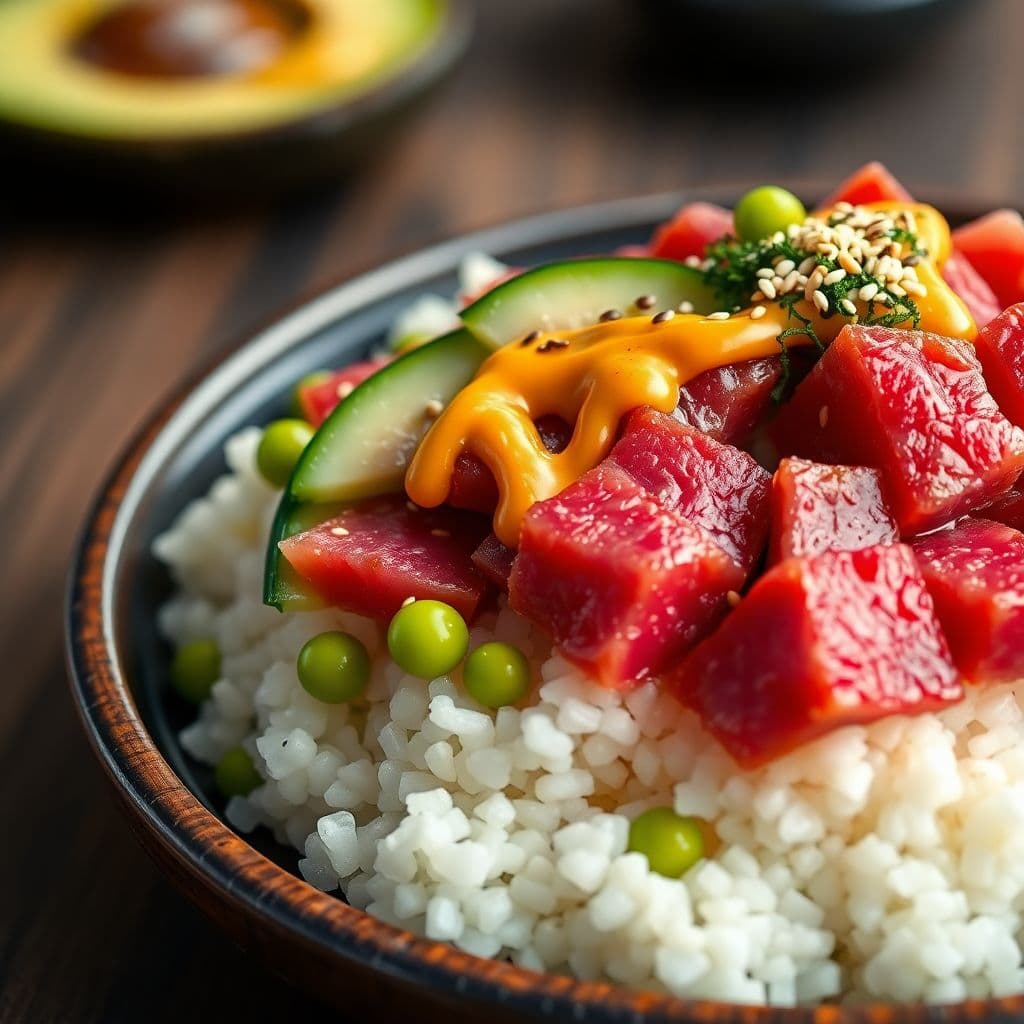 Beef Poke Bowl